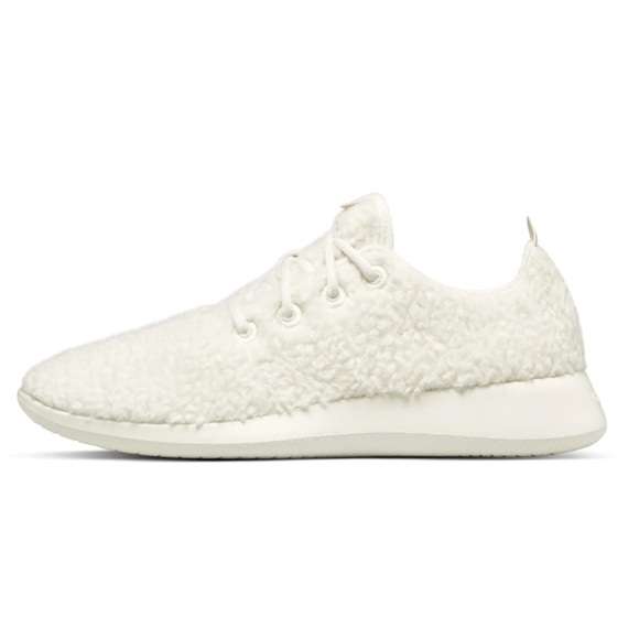 Men’s AllBirds Wool Runner Fluffs - Natural White size 10 - Picture 2 of 11